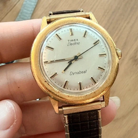 Lot of 4 Vintage Men's Watches - Timex, Texas Instrument, Amitron - Picture 14 of 16